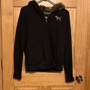 Small fleece lined PINK jacket